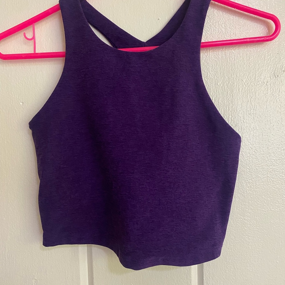 Beyond Yoga Bike Shorts & Racerback Tank Set Size S